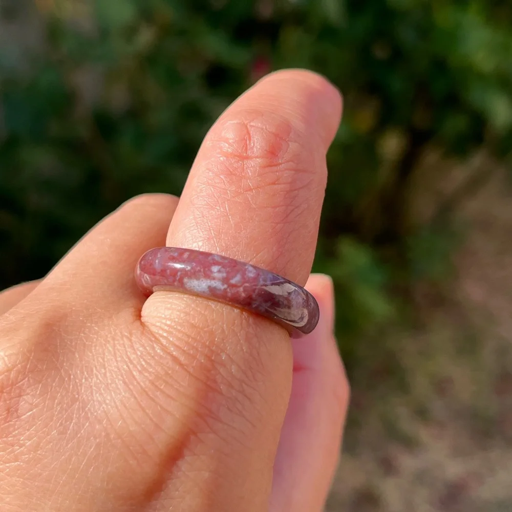 Size 9‎ ocean Jasper band ring